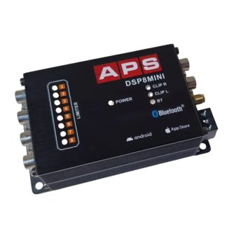 Procesador de señal digital DSP de 8 canales con Bluetooth APS DSP8MINI