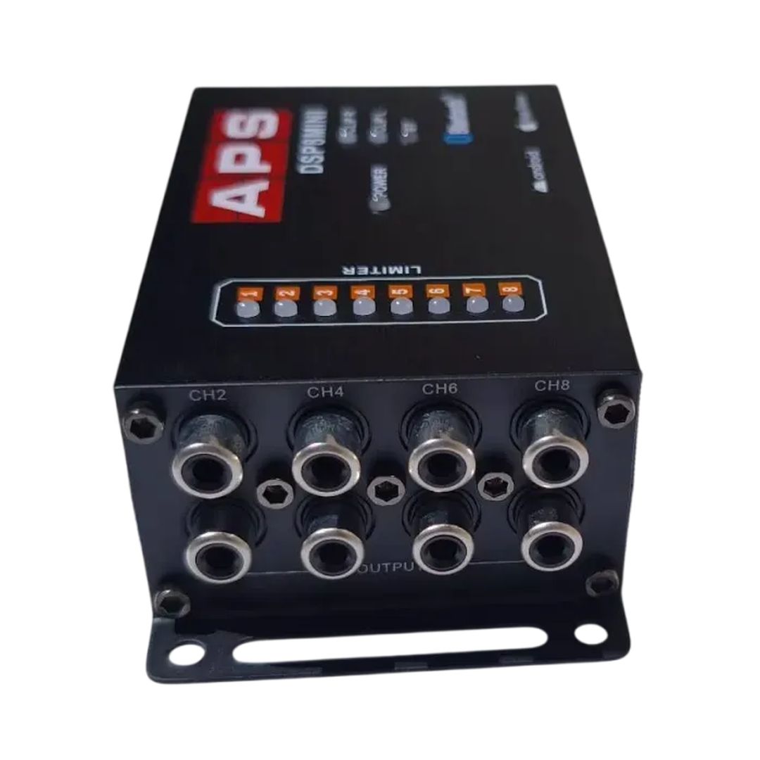Procesador de señal digital DSP de 8 canales con Bluetooth APS DSP8MINI
