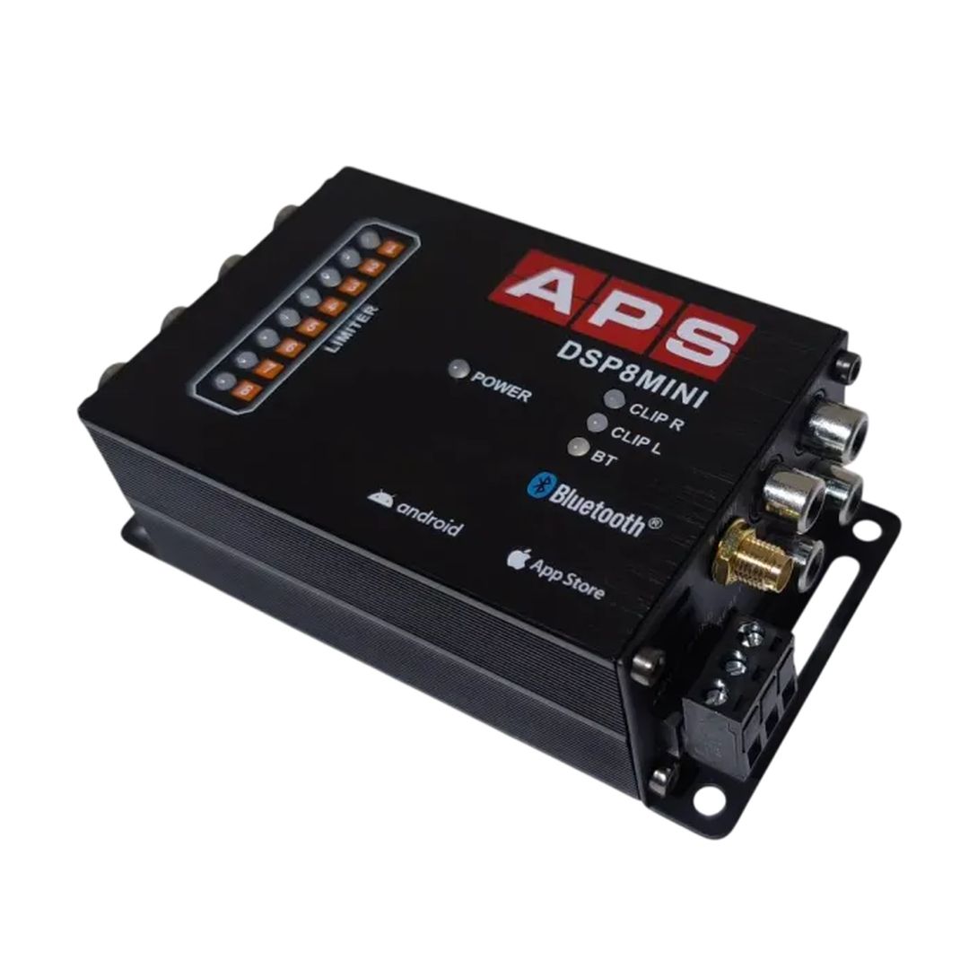 Procesador de señal digital DSP de 8 canales con Bluetooth APS DSP8MINI