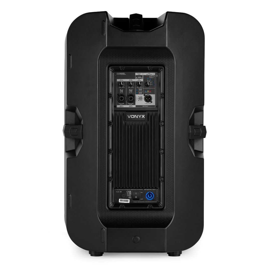 Altavoz activo biamplificado 15" con DSP y Bluetooth TWS Vonyx VD715A