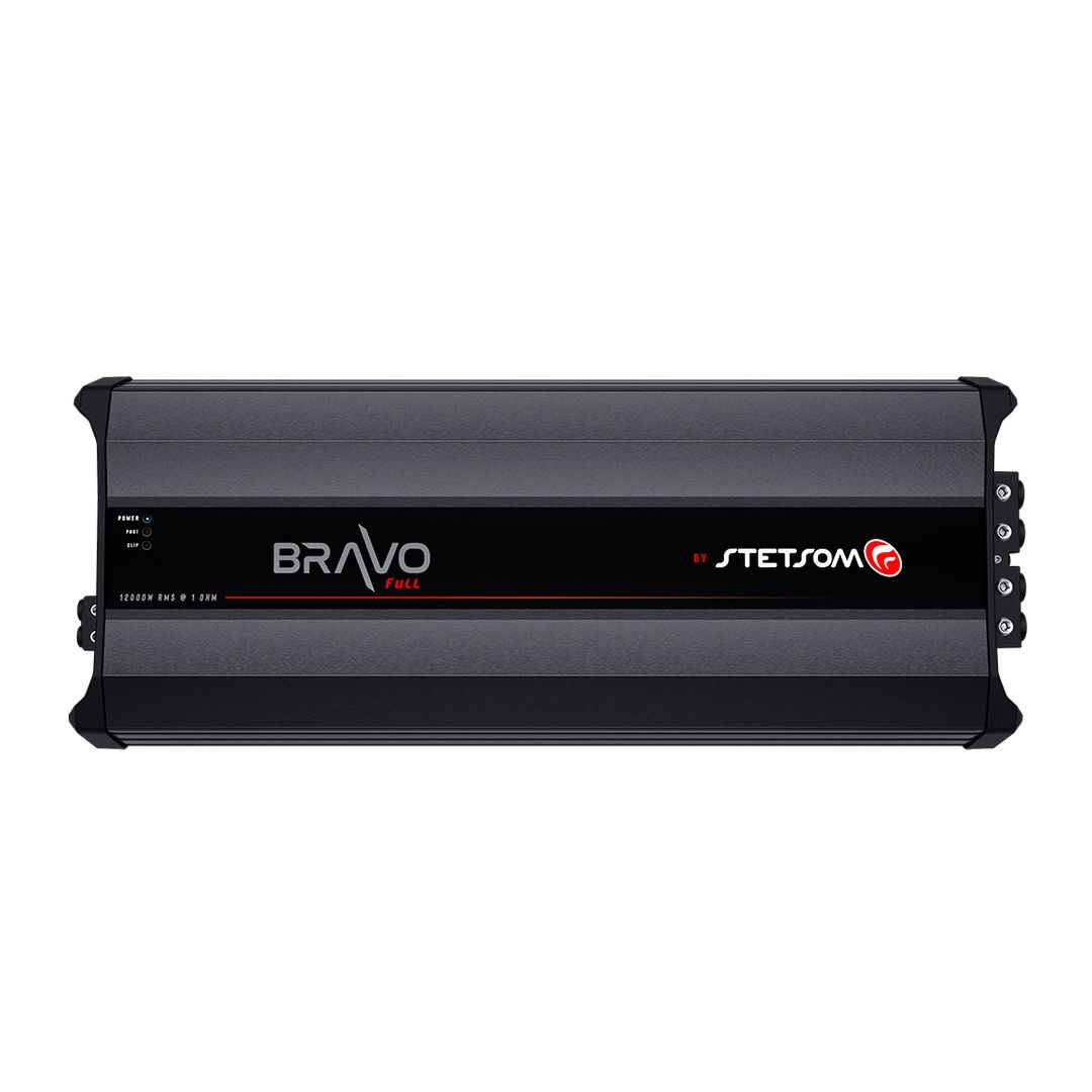 Amplificador 1 Canal 12.800W Stetsom Bravo Full 12000 1 Ohm