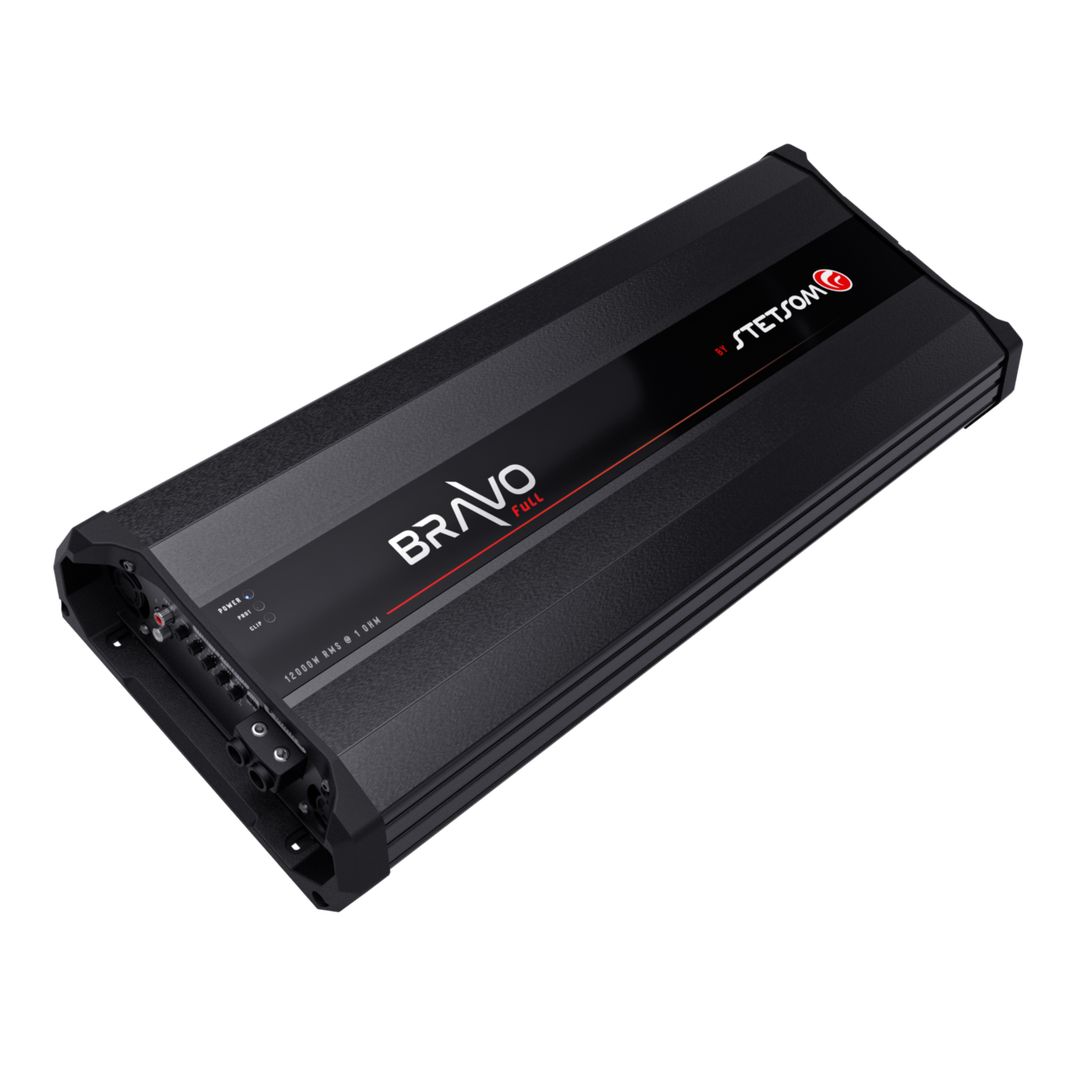 Amplificador 1 Canal 12.800W Stetsom Bravo Full 12000 1 Ohm