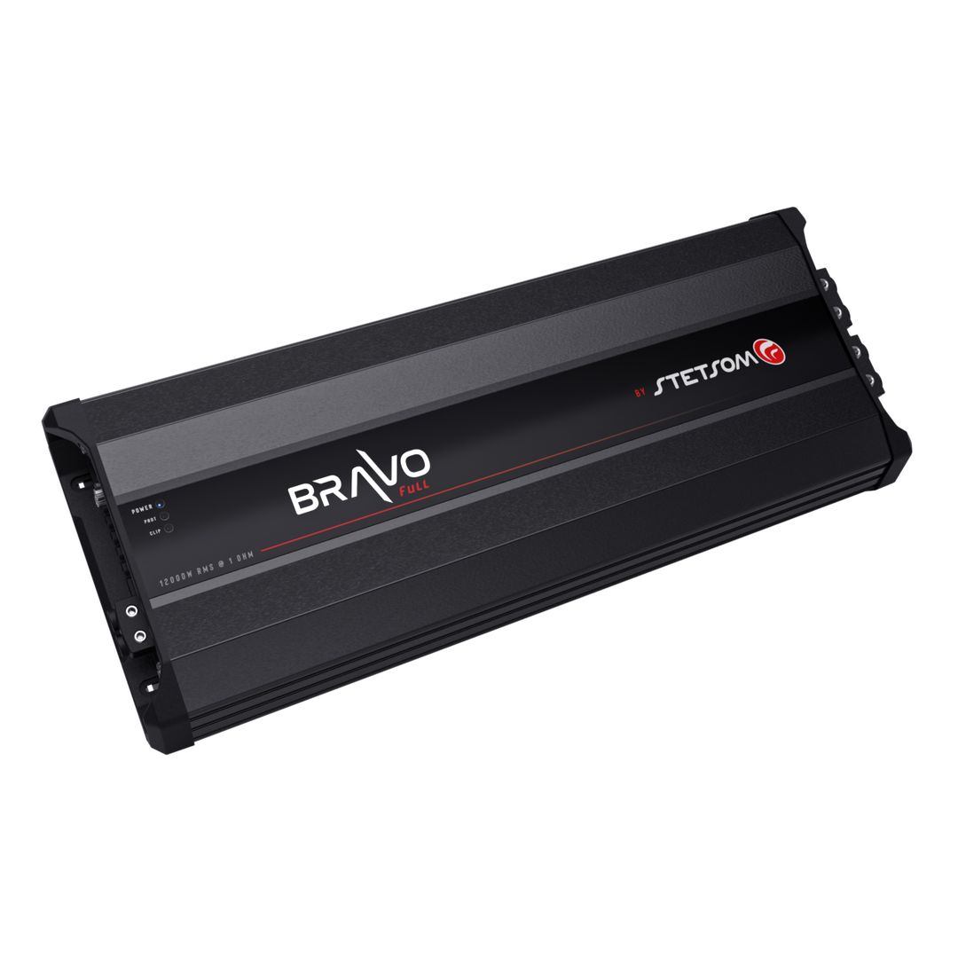 Amplificador 1 Canal 12.800W Stetsom Bravo Full 12000 1 Ohm