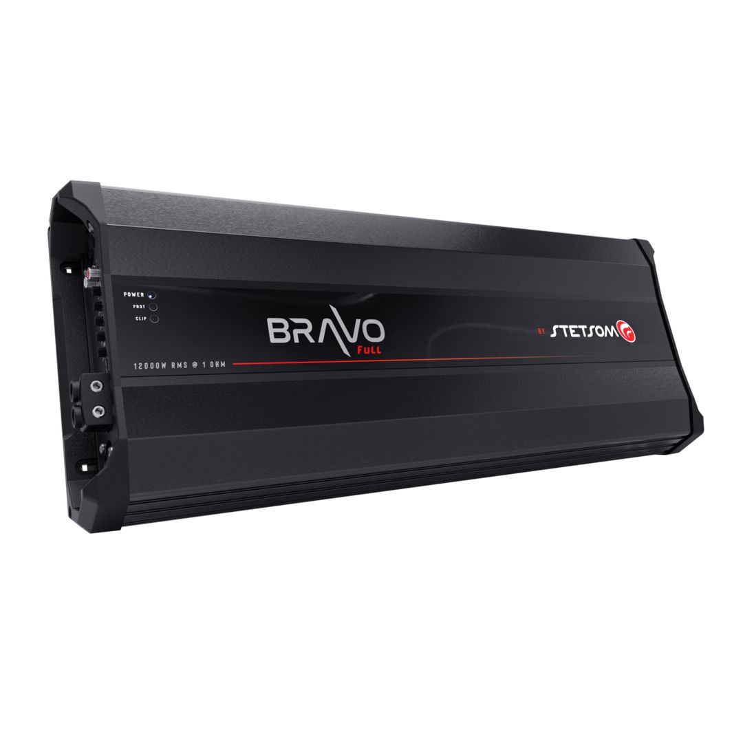 Amplificador 1 Canal 12.800W Stetsom Bravo Full 12000 1 Ohm