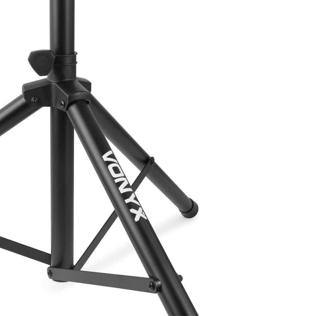 Juego de Soportes de Altavoz Trípode Ajustables con Bolsa de Transporte Vonyx LS01K