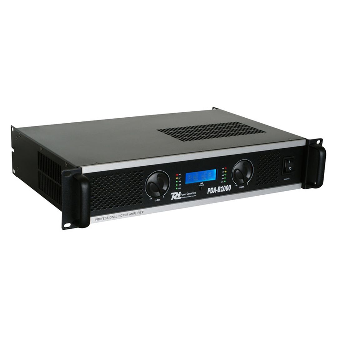 Amplificador Profesional 2 Canales 1000W Power Dynamics PDA-B1000