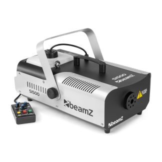 Máquina de Humo 1500W DMX con Temporizador y Depósito de 2,5L BeamZ S1500