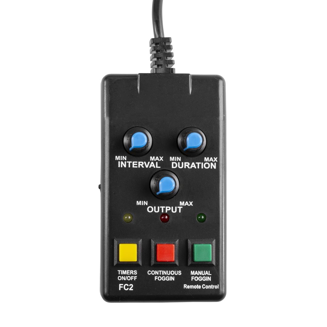 Máquina de Humo 1500W DMX con Temporizador y Depósito de 2,5L BeamZ S1500