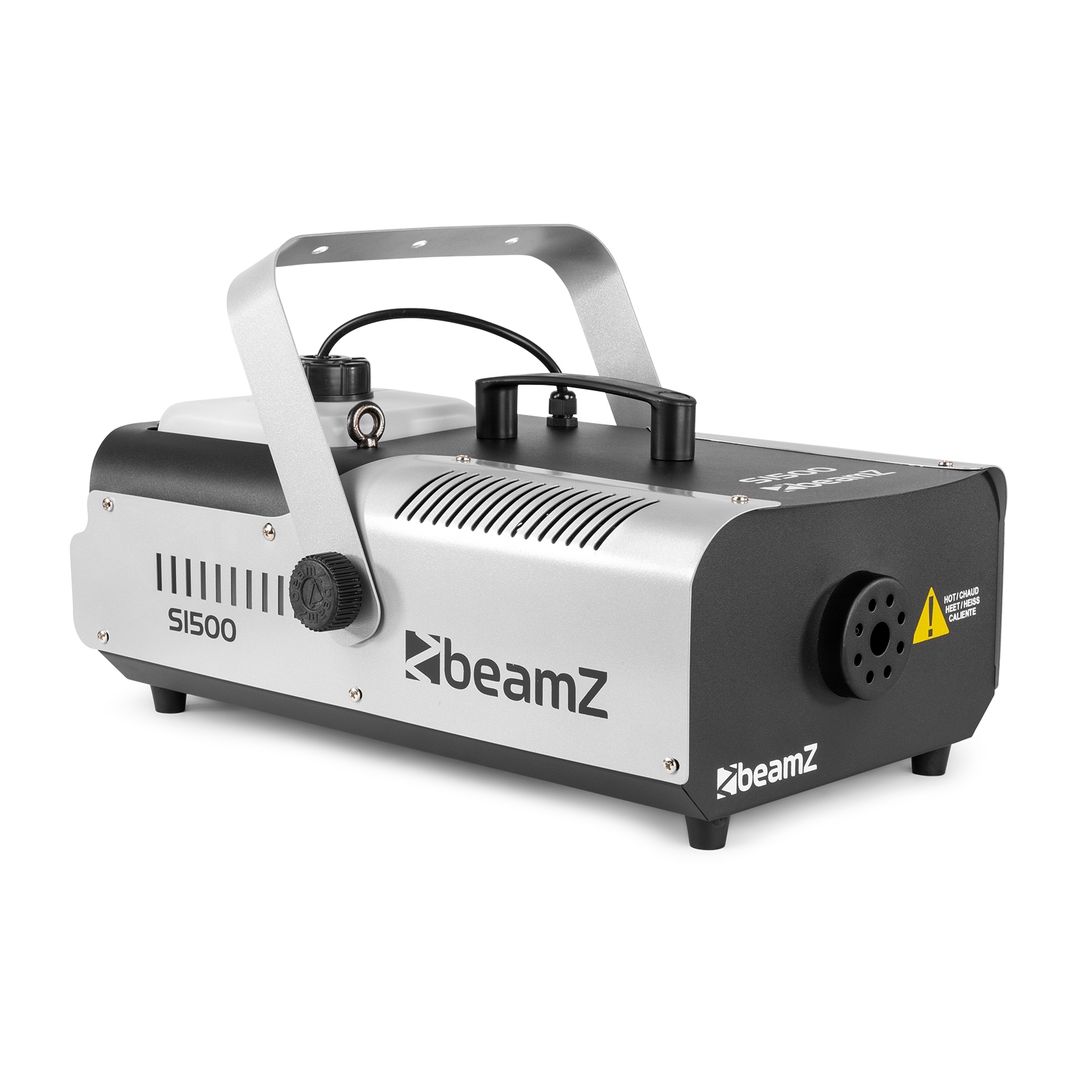 Máquina de Humo 1500W DMX con Temporizador y Depósito de 2,5L BeamZ S1500