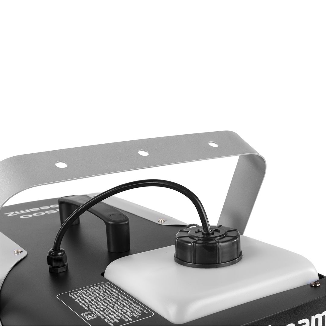 Máquina de Humo 1500W DMX con Temporizador y Depósito de 2,5L BeamZ S1500