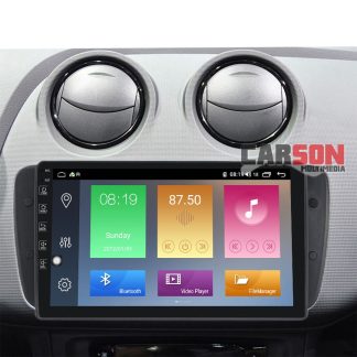 Pantalla Android 9" CarPlay y Android Auto inalámbrico para Seat Ibiza MK4 2008-2017 Carson CARSI08