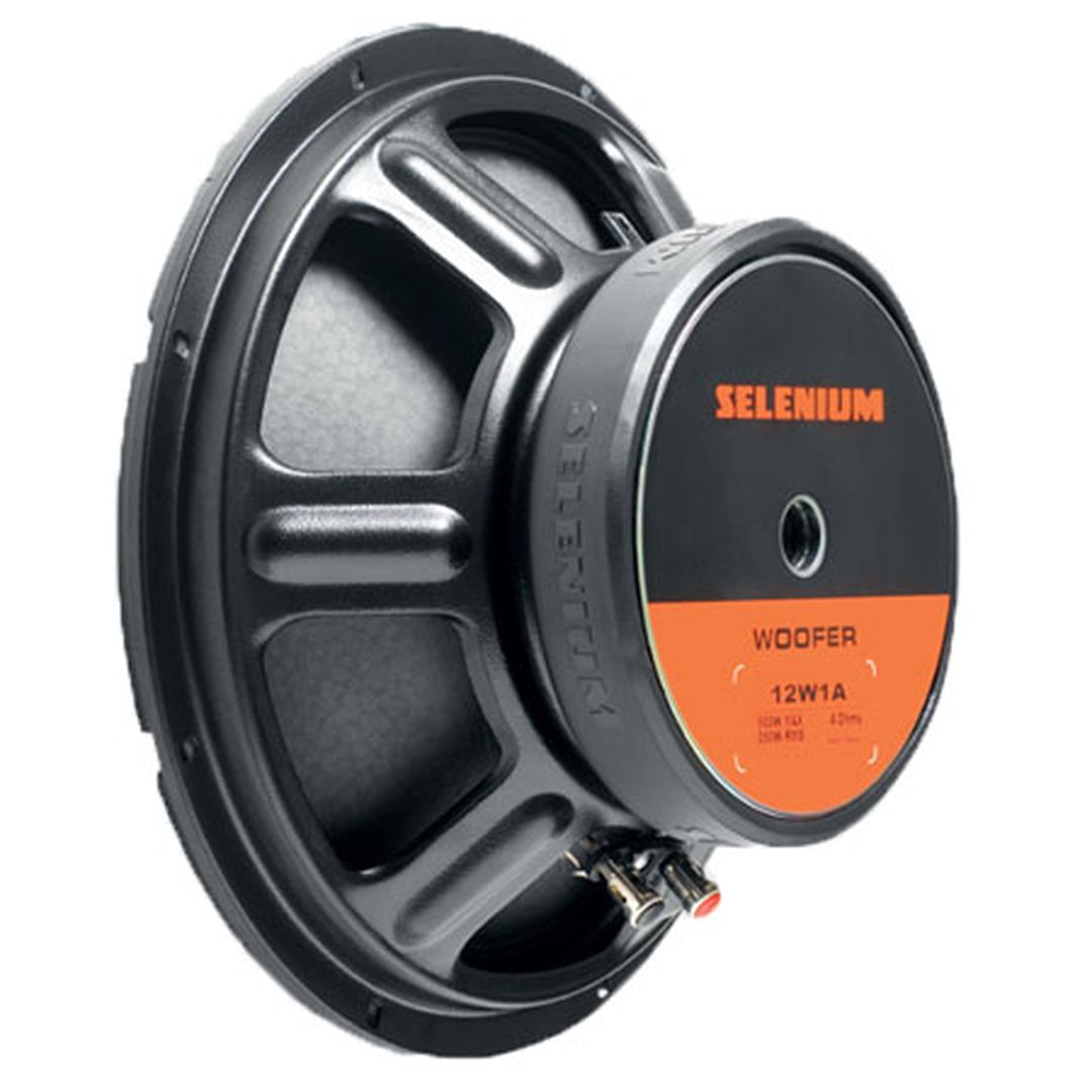 Subwoofer 12" 500W 250Wrms 4 Ohm Selenium Street Bass 12W1A