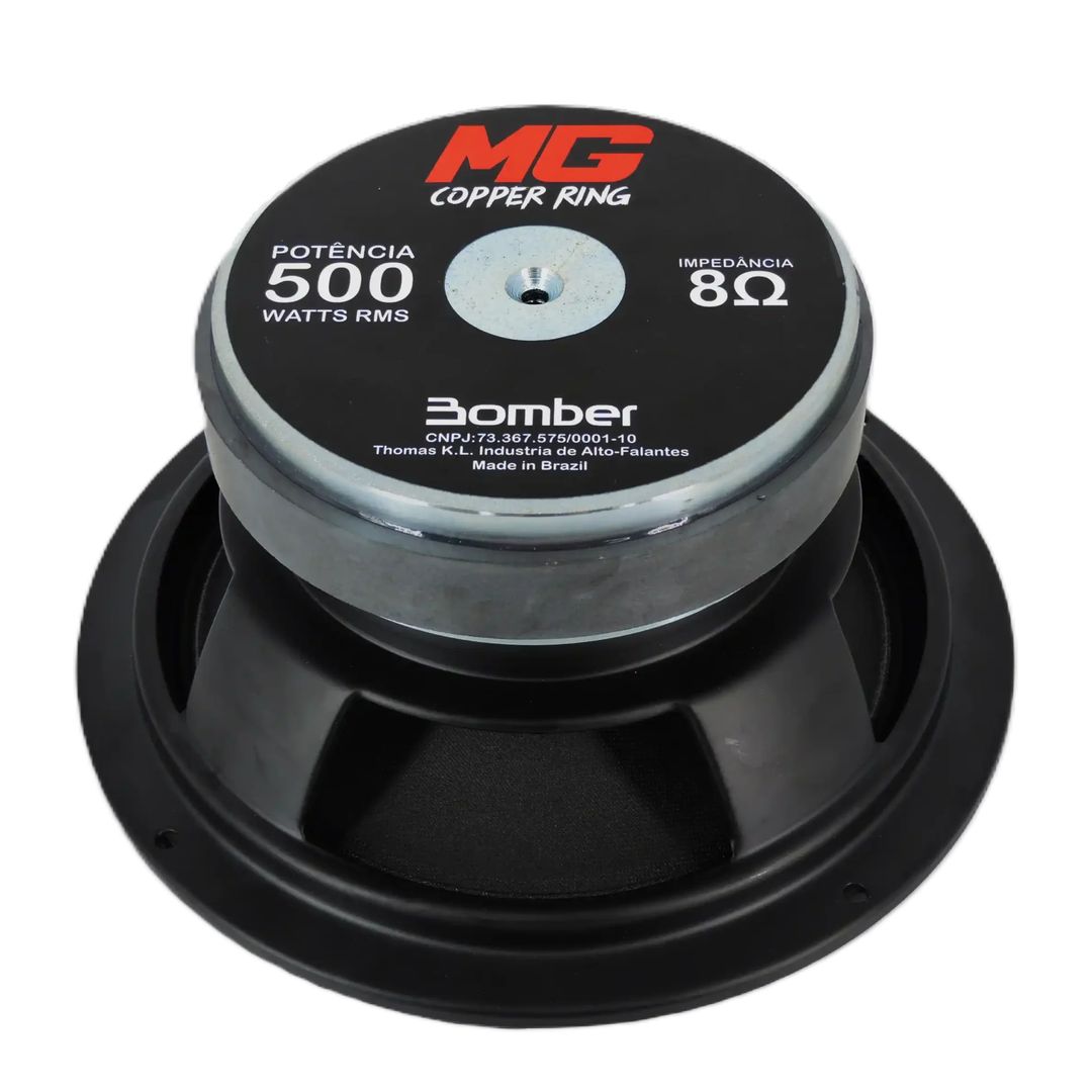 Altavoz medio-grave de 8" con anillo de cobre 500W RMS 8 Ohm Bomber MG8CR500-8