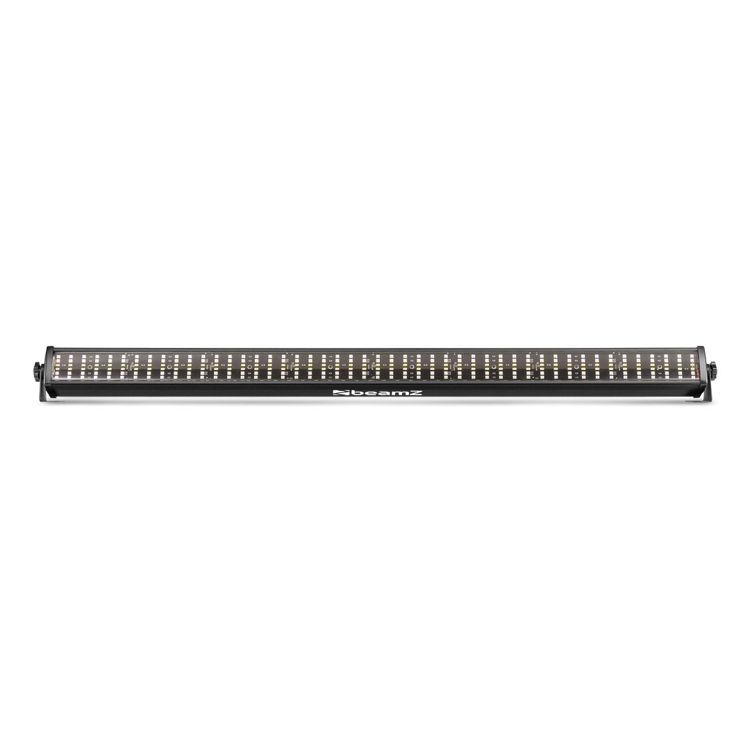 Barra LED Wash y Estrobo 192x0,5W RGB + 96x1W Blanco BeamZ LCB288