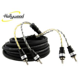 Cable RCA 5 metros doble apantallado Cobre OFC par trenzado Hollywood PRO 225