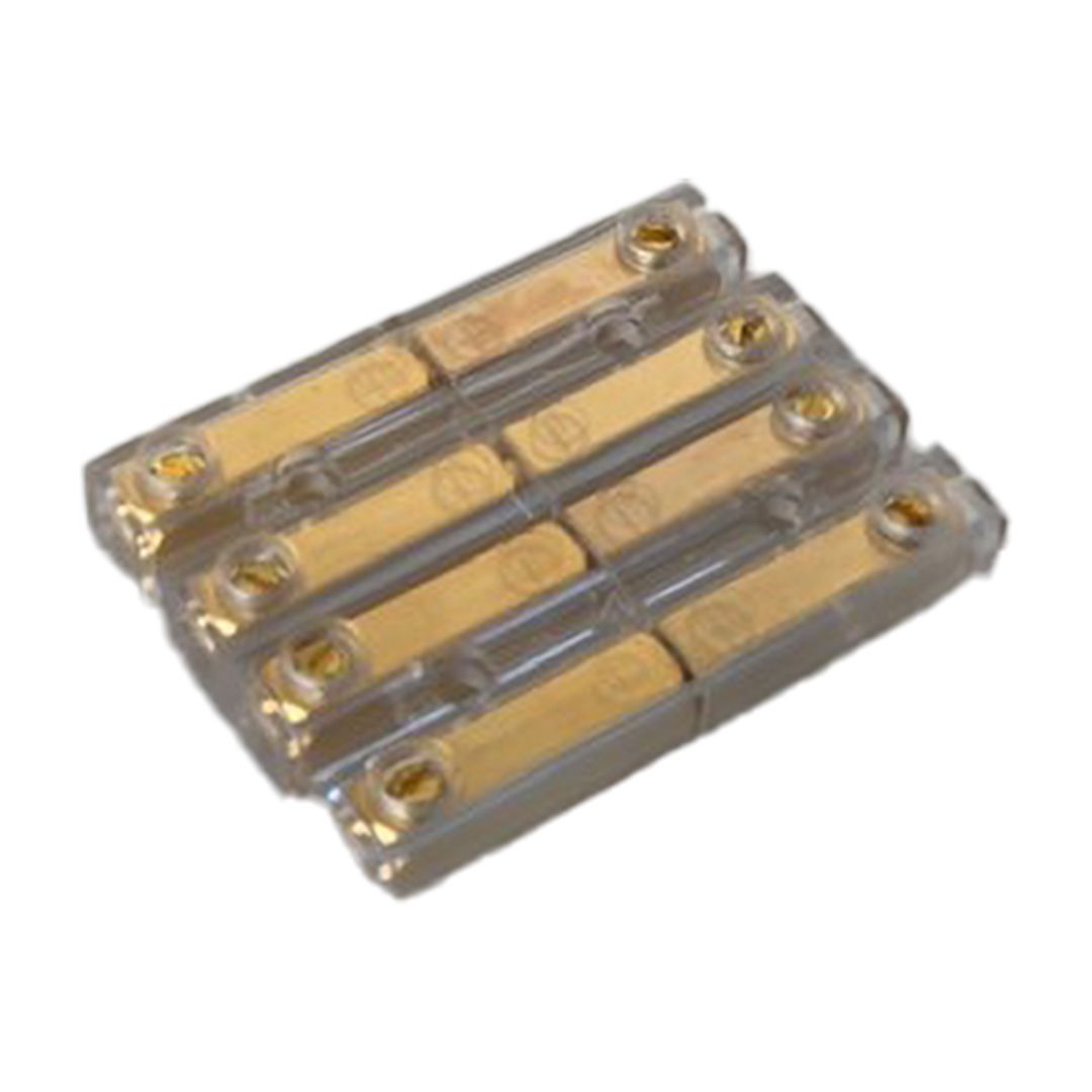 Conector rápido 4 polos macho y hembra tipo banana chapado en oro Chess Audio BAN4