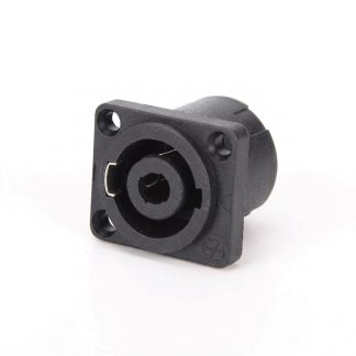 Conector Speakon hembra de chasis 4 polos para montaje en panel SoundCube