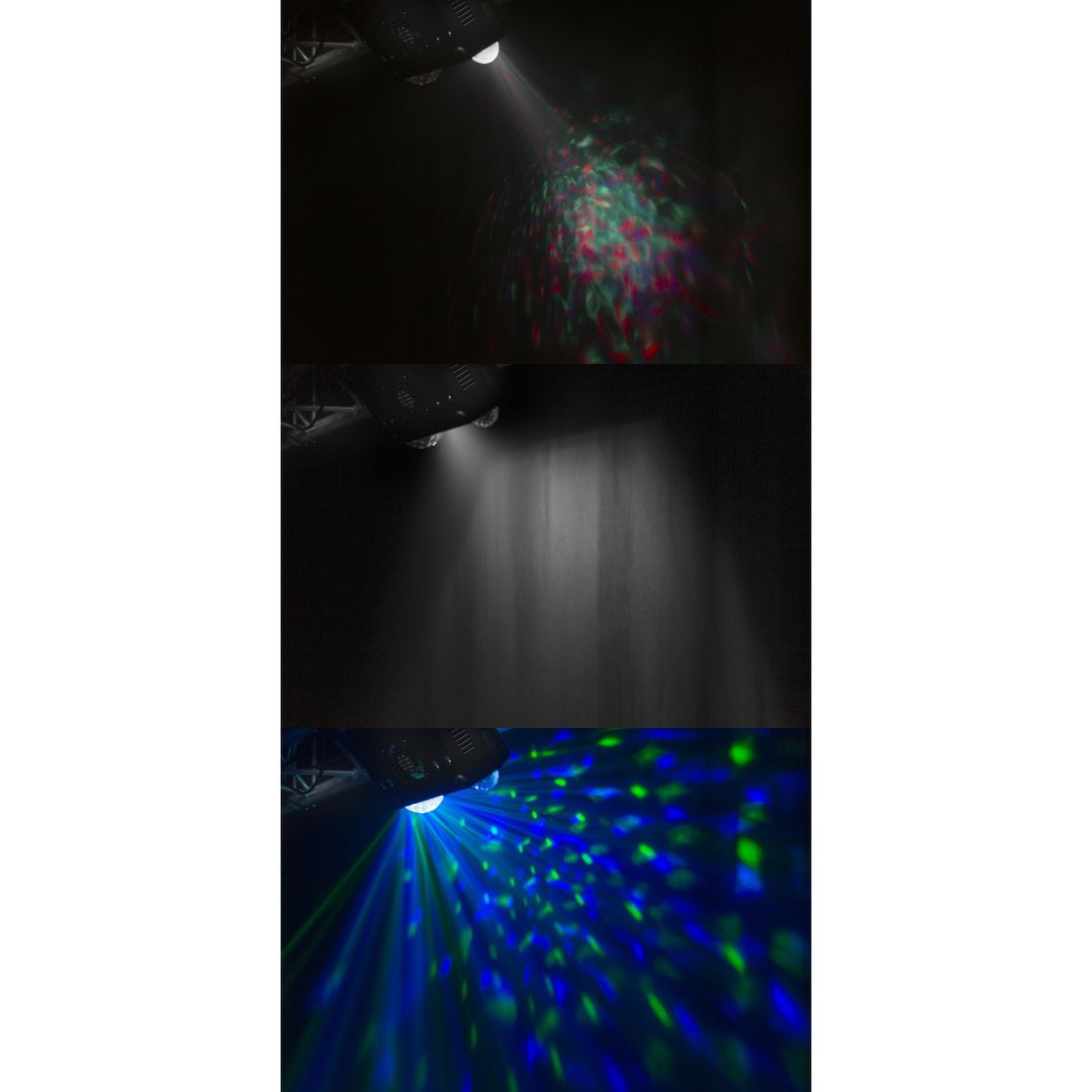 Efecto de Luz LED 3 en 1 Jelly Ball, Efecto Agua y UV BeamZ LEDWAVE