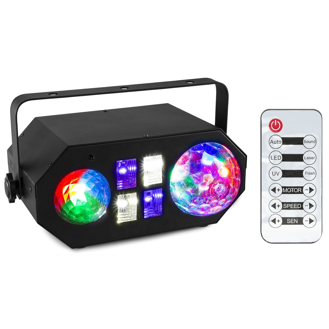 Efecto de Luz LED 3 en 1 Jelly Ball, Efecto Agua y UV BeamZ LEDWAVE