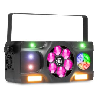 Efecto de Luz LED 5 en 1 Bee Eye, Gobo y Estrobo con DMX Fuzzix Stellar2
