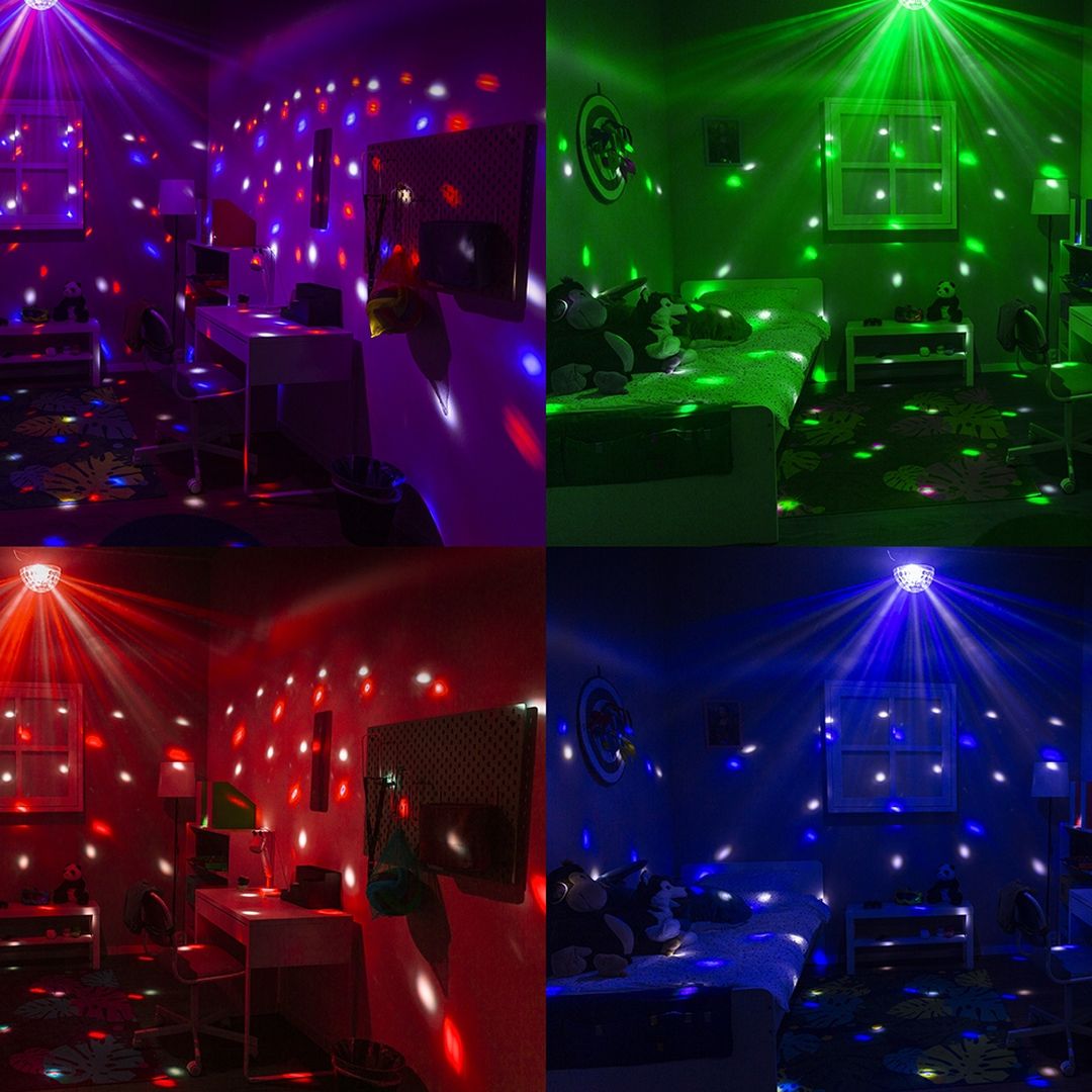 Efecto de Luz LED 6x1W de 6 Colores con DMX y Mando BeamZ JB60R Jelly Ball