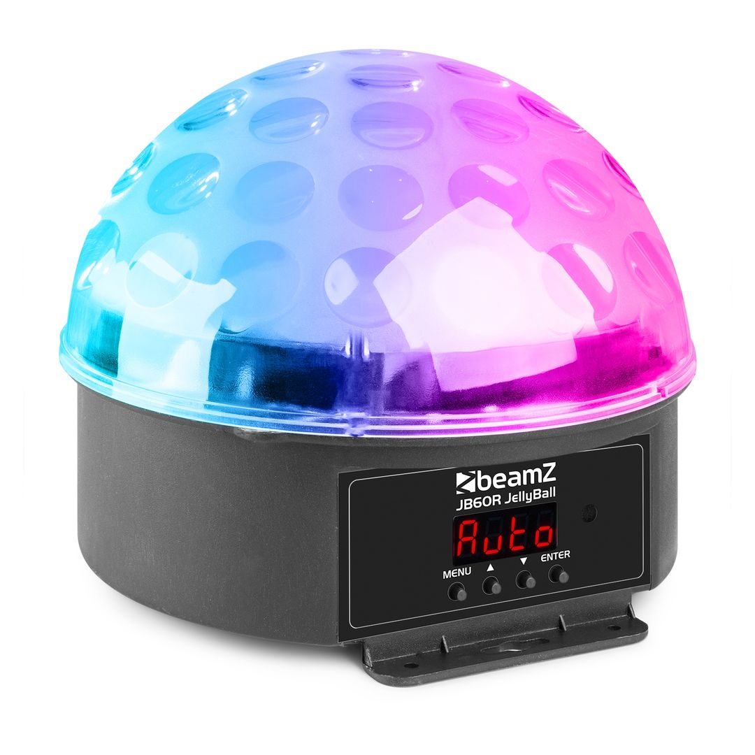 Efecto de Luz LED 6x1W de 6 Colores con DMX y Mando BeamZ JB60R Jelly Ball