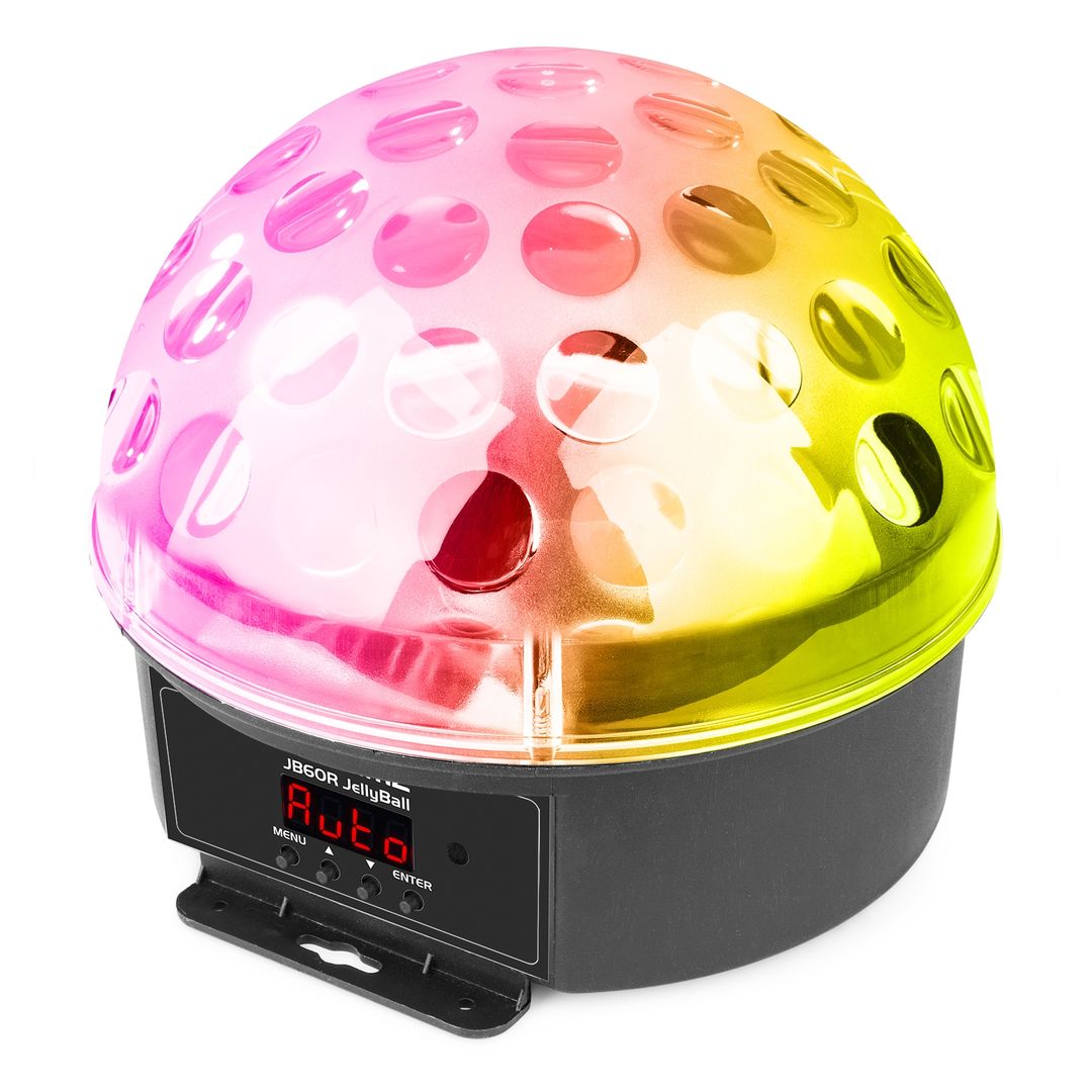 Efecto de Luz LED 6x1W de 6 Colores con DMX y Mando BeamZ JB60R Jelly Ball