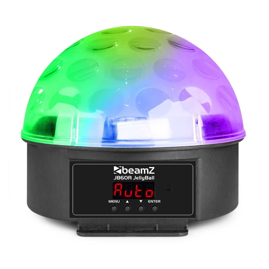 Efecto de Luz LED 6x1W de 6 Colores con DMX y Mando BeamZ JB60R Jelly Ball