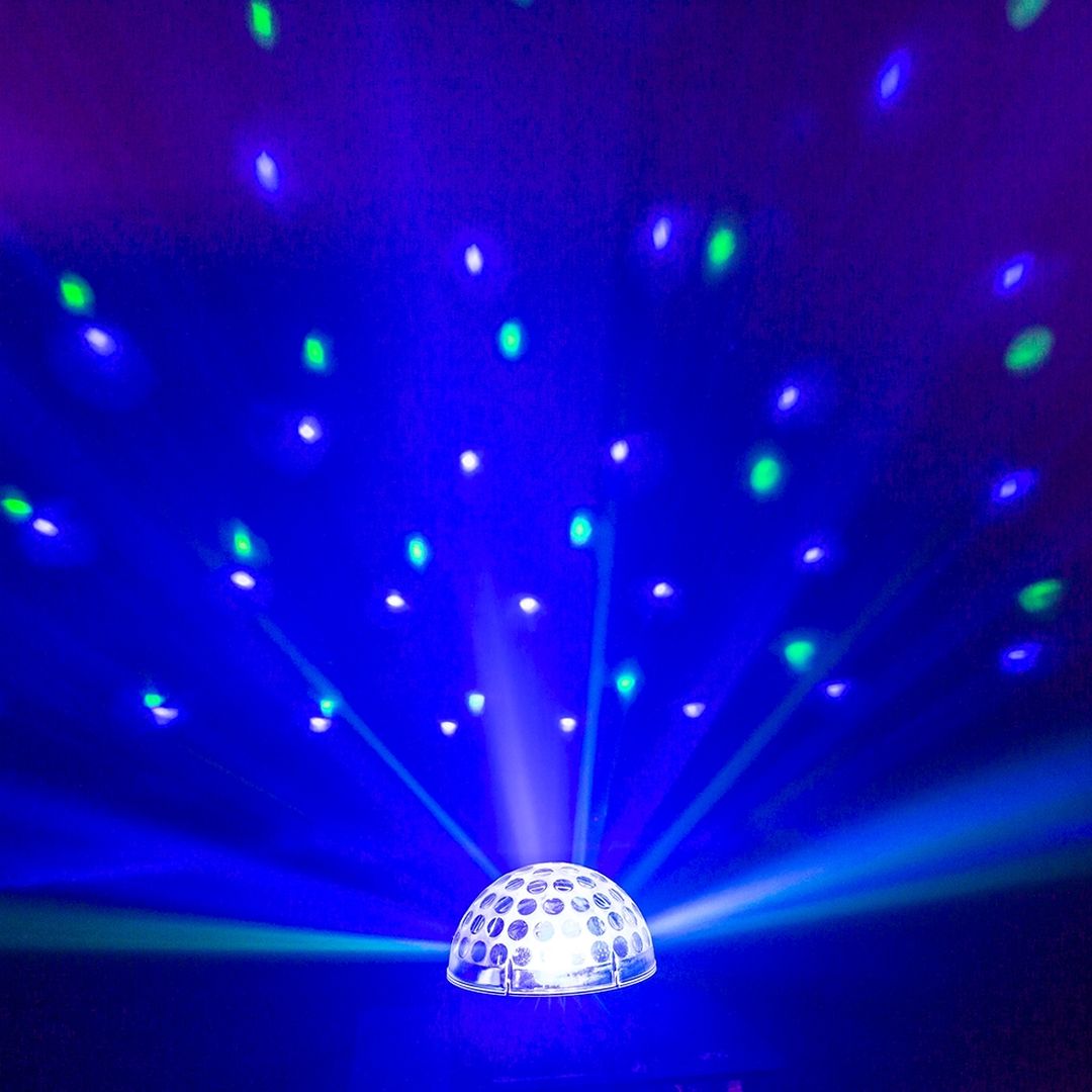 Efecto de Luz LED 6x1W de 6 Colores con DMX y Mando BeamZ JB60R Jelly Ball