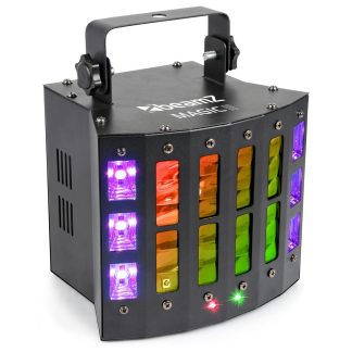 Efecto Derby LED 9x3W con Láser Rojo/Verde y Estrobo BeamZ Magic2