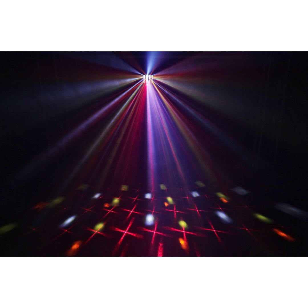 Efecto Derby LED 9x3W con Láser Rojo/Verde y Estrobo BeamZ Magic2