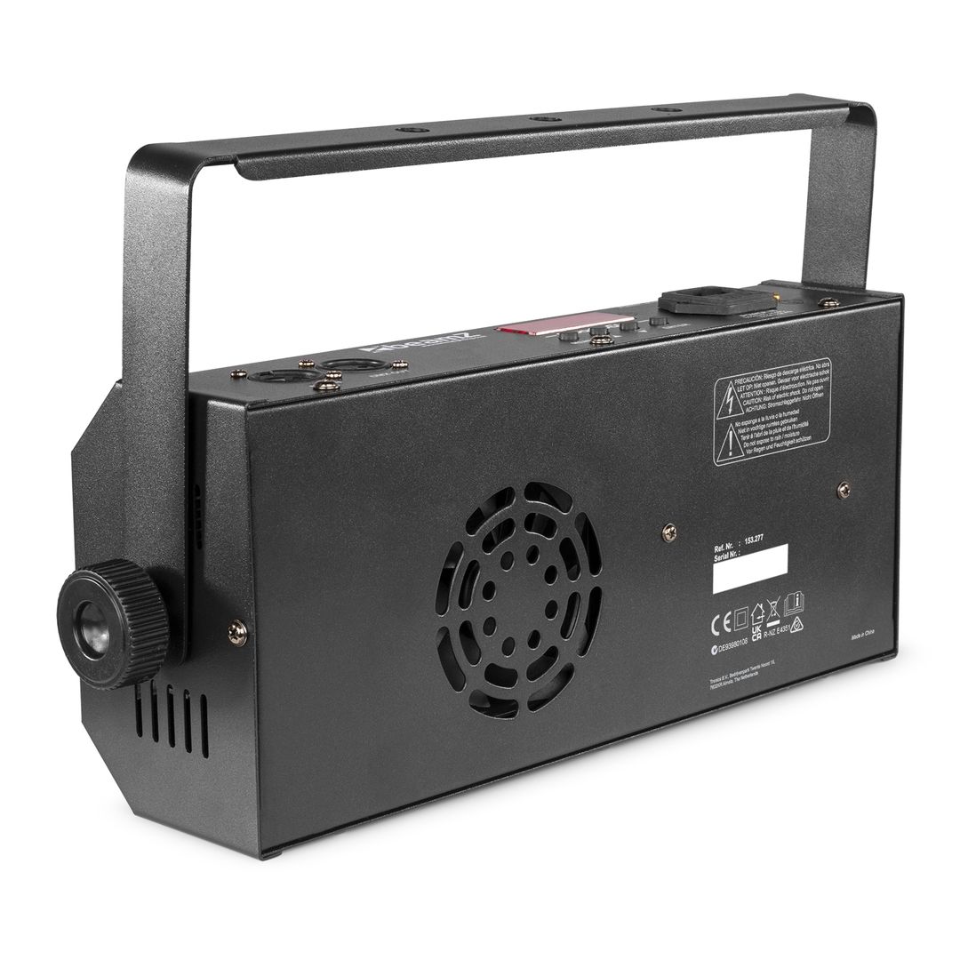 Foco de luz negra UV LED 36x3W con estroboscopio beamZ Flood36UV