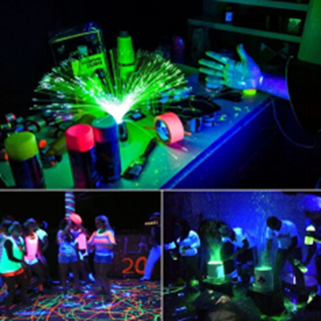Foco PAR LED Luz Negra UV con Batería 6x1W Fuzzix PLP14