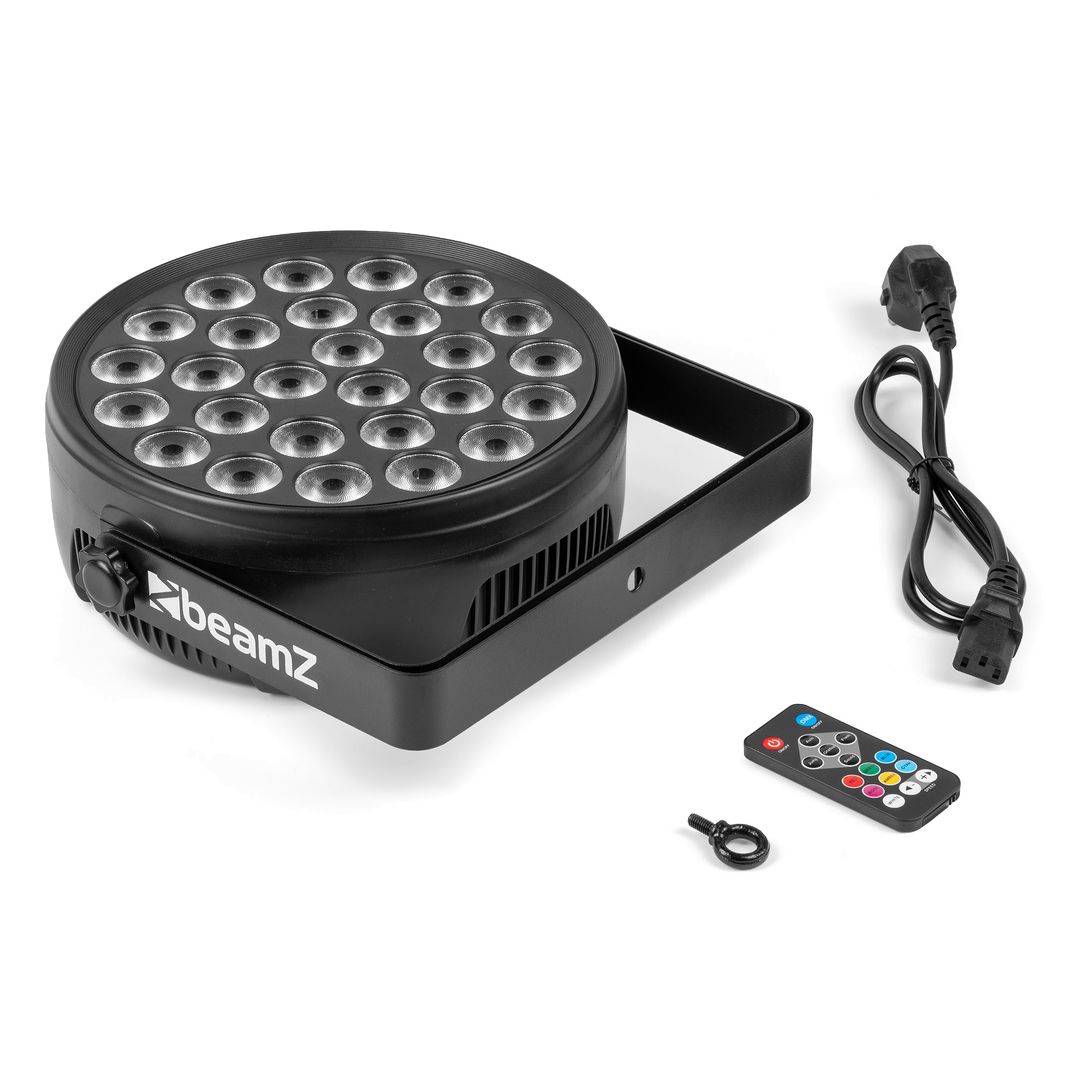 Foco PAR LED Plano 27x6W RGBAW-UV BeamZ BCC260