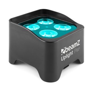 Foco Uplight LED con Batería 4x4W RGB-UV BeamZ BBP90