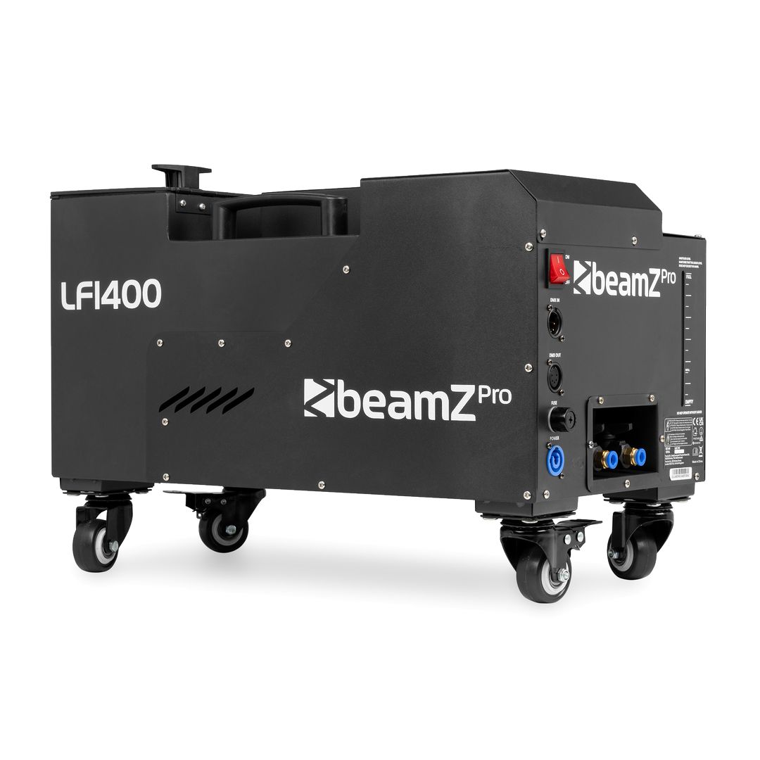 Máquina de Humo Bajo Ultrasónica 1400W con DMX BeamZ Professional LF1400