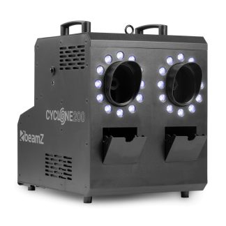 Máquina de Humo y Burbujas con 24 LEDs RGBW y DMX BeamZ Cyclone200