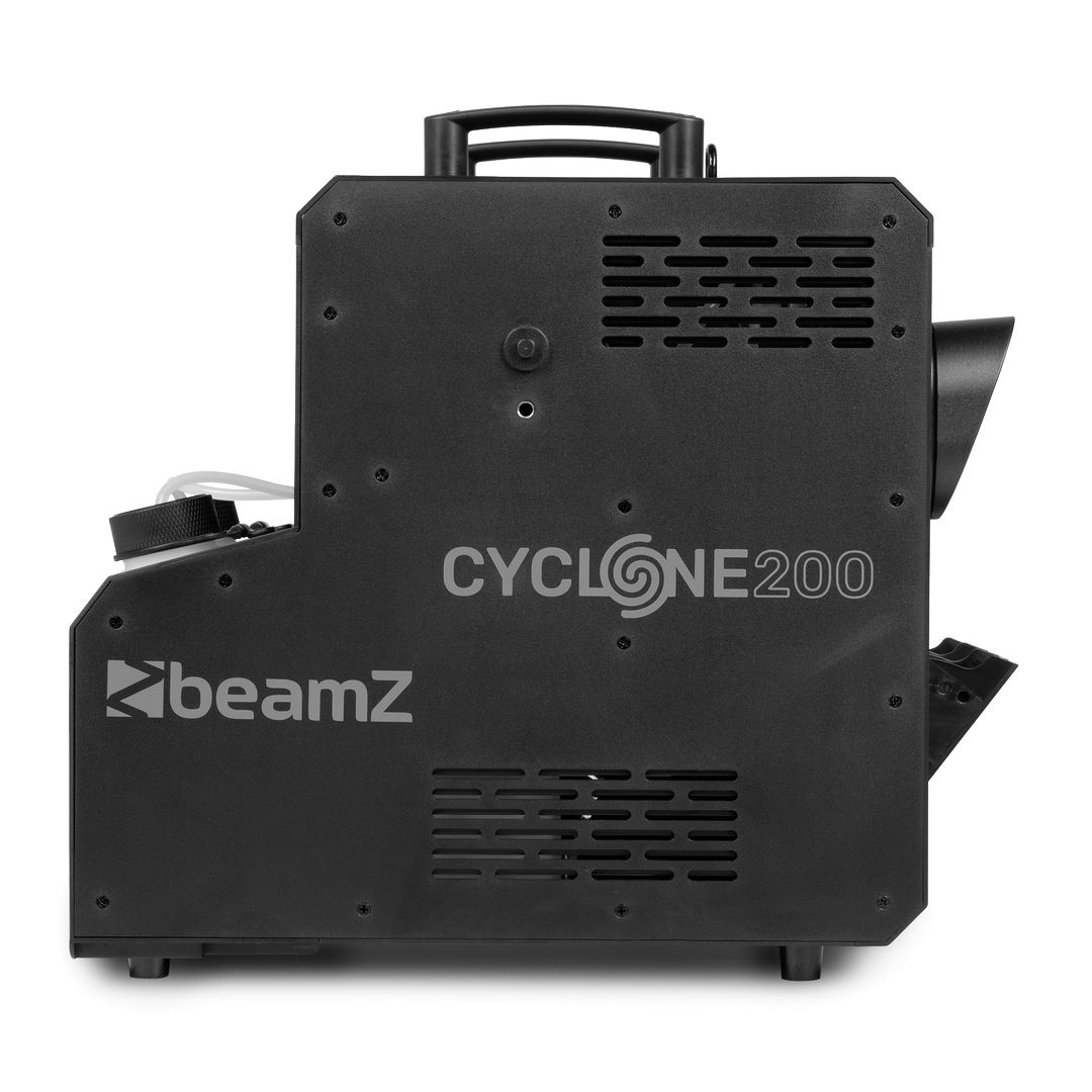 Máquina de Humo y Burbujas con 24 LEDs RGBW y DMX BeamZ Cyclone200