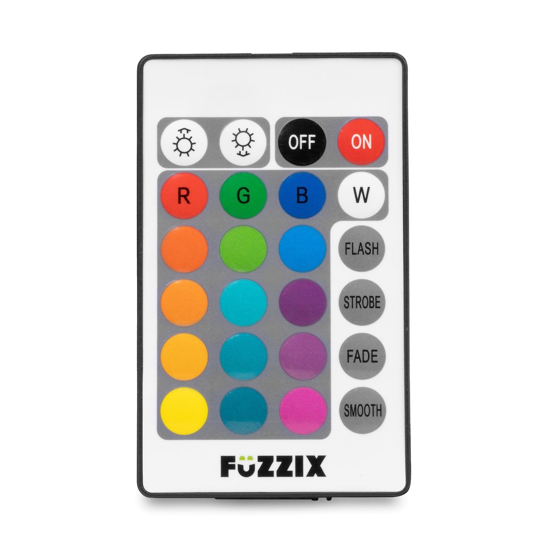 Set 4 Focos PAR LED 18 LEDs RGB con Mando Fuzzix Comet M16